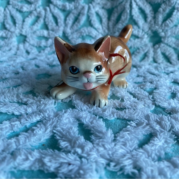 Vintage Kittens by Karen Salt and Pepper shakers tabby cats tabby ginger kittens - Picture 5 of 10